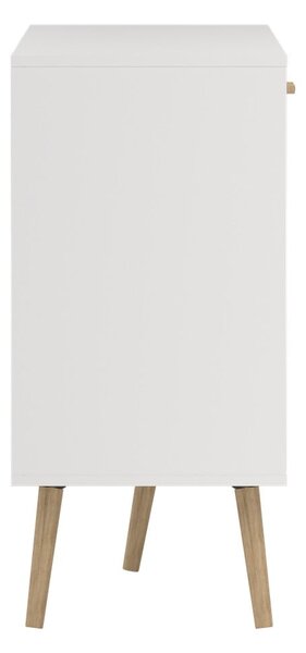 Biała niska komoda 149x82 cm Bodo – Tvilum