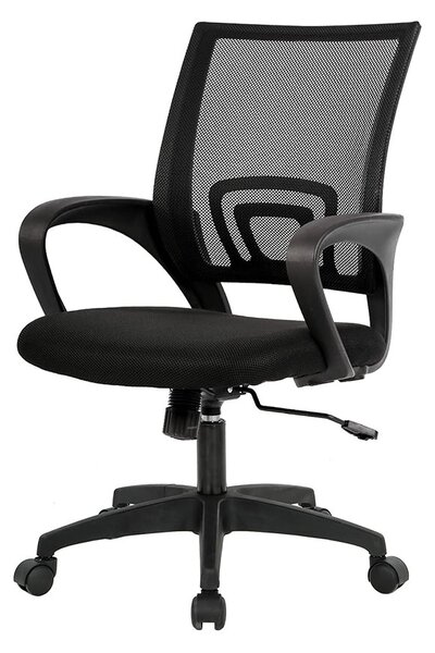 Krzesło biurowe, obrotowe w kilku kolorach-czarne