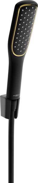 Mexen R-49 zestaw prysznicowy punktowy, czarny/złoty - 785495052-75