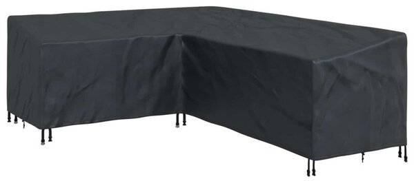 Pokrowiec na meble ogrodowe l - wodoodporny, odporny na uv, czarny 260x210x80 cm