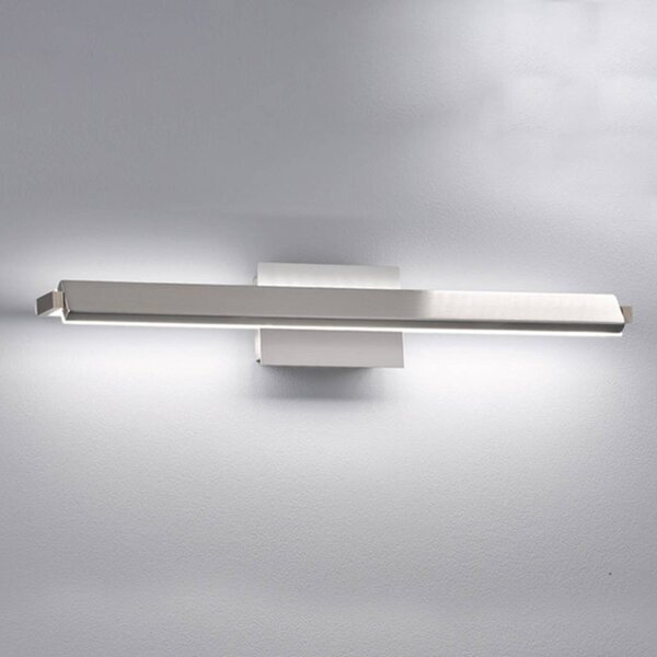 FISCHER & HONSEL Kinkiet LED Pare TW, możliwość ściemniania, aluminiowy / szary / cynkowy, salon / jadalnia, metal, nowoczesny