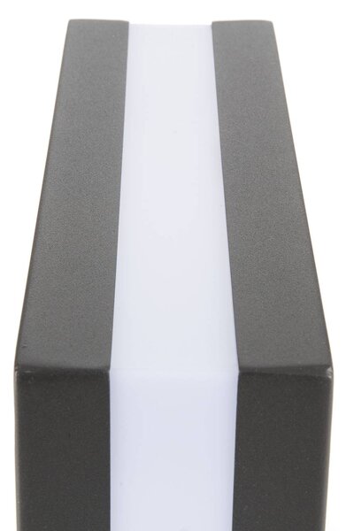 Brilliant Zewnętrzna lampa sufitowa Matteo, 2 x E27, IP44, antracytowa możliwość ściemniania, czarny, stal szlachetna, nowoczesny