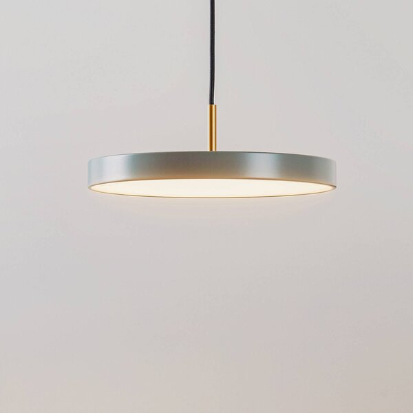 UMAGE Lampa wisząca Asteria Mini, możliwość ściemniania, zielony, salon / jadalnia, aluminium, design