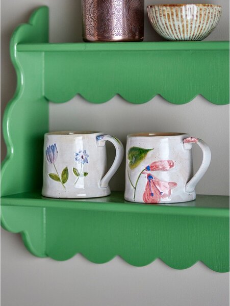 Kremowe kubki ceramiczne zestaw 2 szt. 430 ml Camilla – Bloomingville
