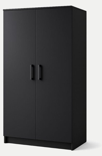Szafa Tivio 90 cm | czarny mat