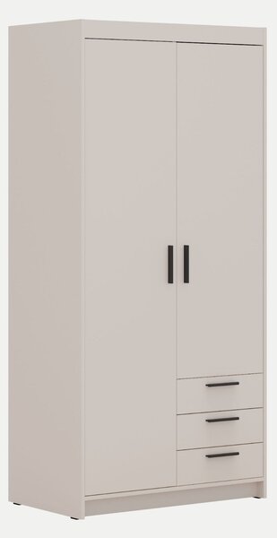Szafa uchylna 90 cm Essa 2D3S – beż piaskowy