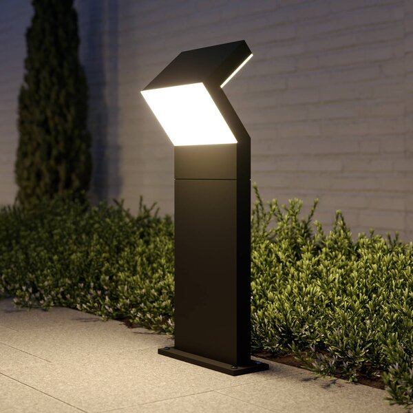 Lampa ogrodowa stojąca Havin Arcchio, czarny, aluminium, nowoczesny