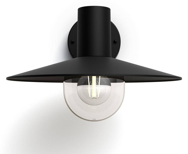 Philips Kinkiet zewnętrzny Skua, czarny, aluminium, nowoczesny