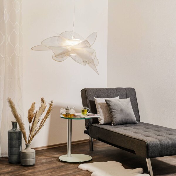 Slamp Lampa wisząca designerska La Belle Étoile, możliwość ściemniania, biały / opal, salon / jadalnia, tworzywo sztuczne, design