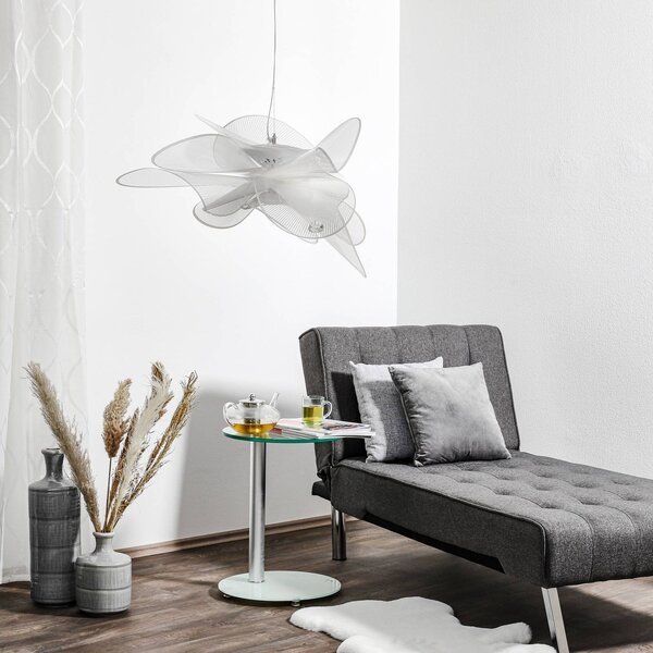 Slamp Lampa wisząca designerska La Belle Étoile, możliwość ściemniania, biały / opal, salon / jadalnia, tworzywo sztuczne, design
