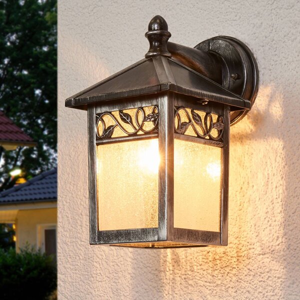 Elstead Kinkiet zewnętrzny WINCHCOMBE, możliwość ściemniania, czarny, aluminium, antyczny