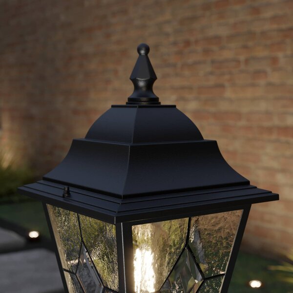 Elstead Lampa ogrodowa stojąca Norfolk, czarny, metal