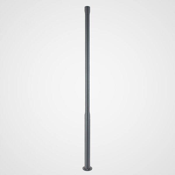 Zewnętrzna Lampa Lucande, Dovino, czarny, aluminium, nowoczesny