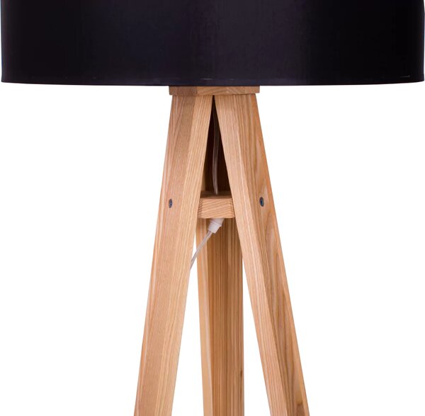 Lampa stojąca Wanda biała, czarny