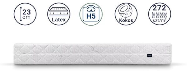 Materac kieszeniowy Hardkara 70x200