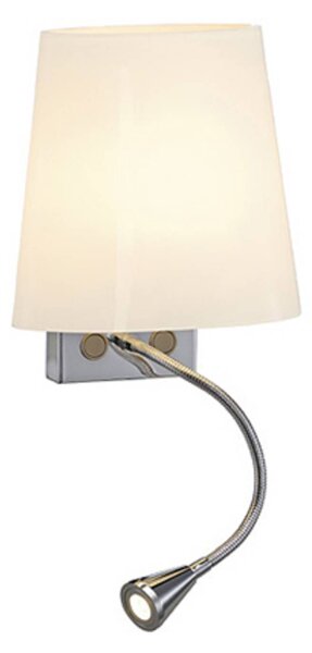 SLV Kinkiet LED COUPA, sypialnia, metal, nowoczesny