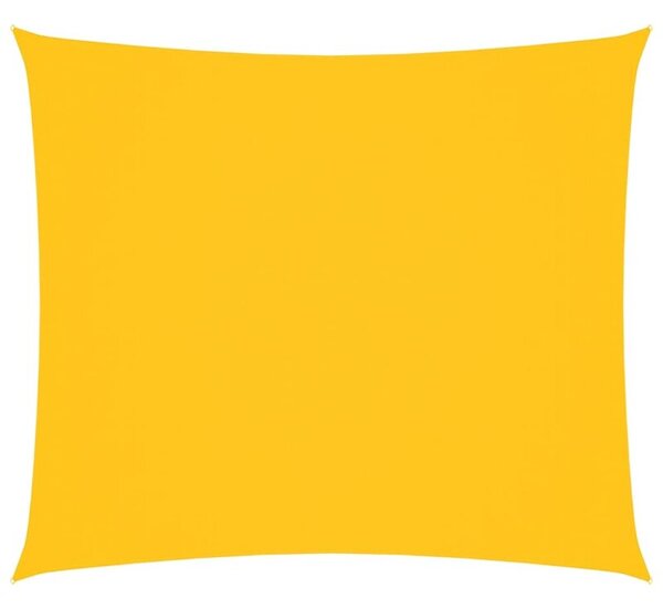Prostokątny żagiel ogrodowy, tkanina oxford, 2x2,5 m, żółty