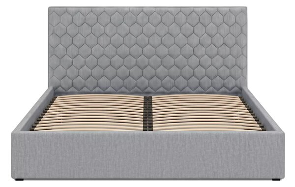 Łóżko F-Line Creatina 140x200, Monolith 84 Popielaty