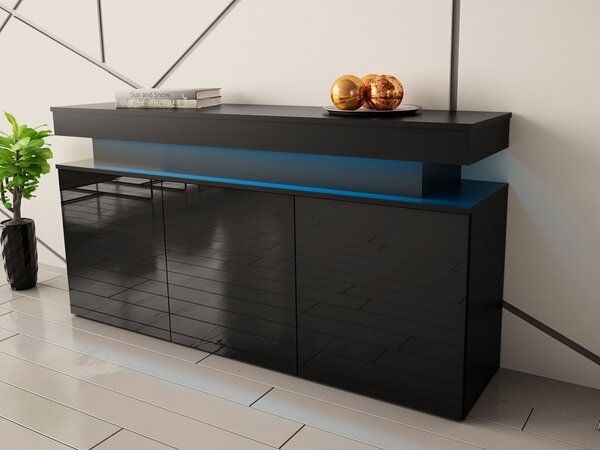 Komoda Lestirola 3D 160 z oświetleniem LED