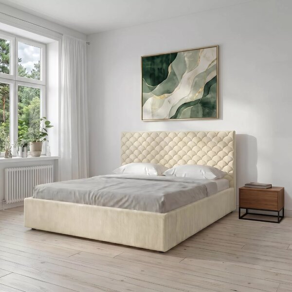 Łóżko F-Line Poches 120x200, Monolith 77 Granatowy