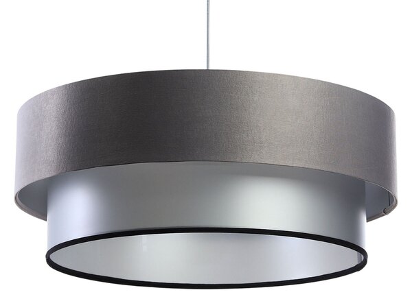 Lampa wisząca glamour z podwójnym abażurem - S424-Markiza