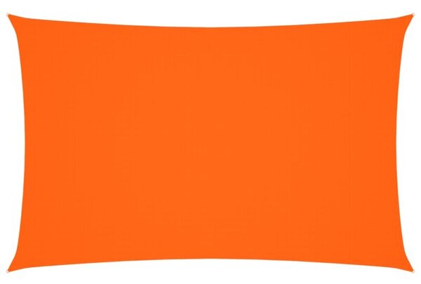 Prostokątny żagiel ogrodowy, tkanina oxford, 2,5x5 m, pomarańcz