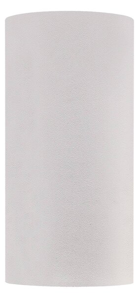Nordlux Kinkiet zewnętrzny Canto Maxi 2, biały / opal, aluminium, nowoczesny