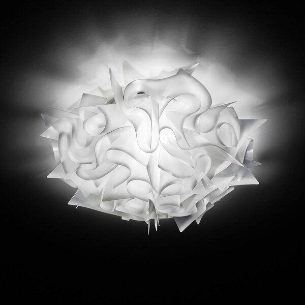 Slamp Kinkiet designerski VELI, możliwość ściemniania, biały / opal, salon / jadalnia, tworzywo sztuczne, design