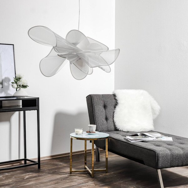 Slamp Lampa wisząca designerska La Belle Étoile, możliwość ściemniania, biały / opal, salon / jadalnia, tworzywo sztuczne, design