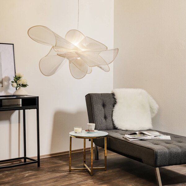 Slamp Lampa wisząca designerska La Belle Étoile, możliwość ściemniania, biały / opal, salon / jadalnia, tworzywo sztuczne, design