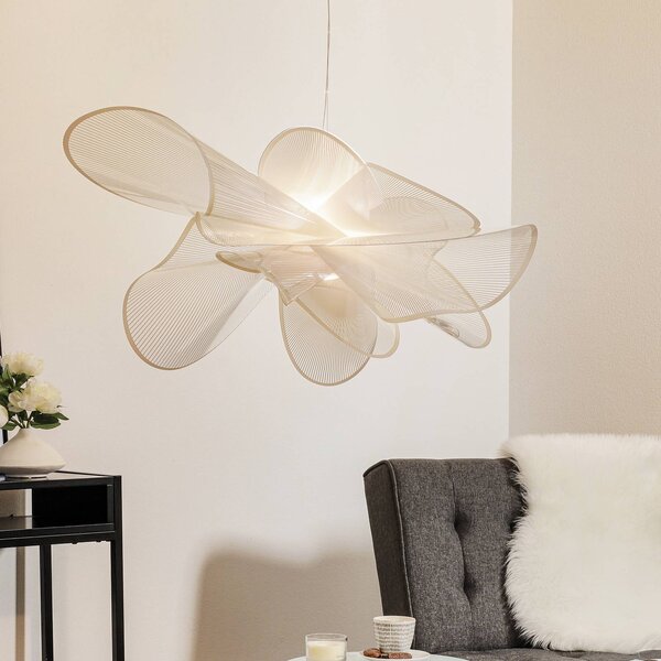 Slamp Lampa wisząca designerska La Belle Étoile, możliwość ściemniania, biały / opal, salon / jadalnia, tworzywo sztuczne, design