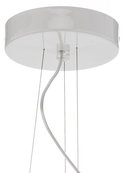 Slamp Lampa wisząca designerska Clizia, możliwość ściemniania, żółty / pomarańczowy, salon / jadalnia, tworzywo sztuczne, design