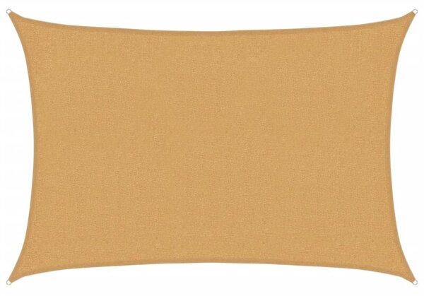 Żagiel przeciwsłoneczny, 160 g/m², piaskowy, 2x2,5 m, hdpe
