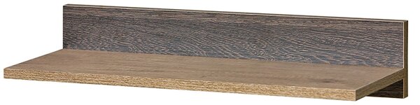 Półka wisząca 60 cm na ścianę na książki Romero R8 Dąb Canyon/Arusha