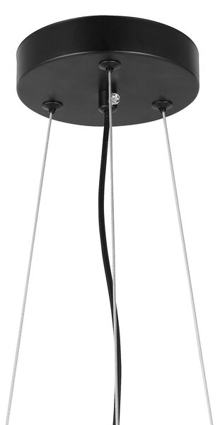 NOWOCZESNA LAMPA WISZĄCA CZARNA LEDO W9