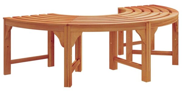 Ławka drzewna naturalny 160 x 80 x 45cm