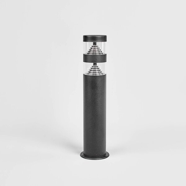 Lampa ogrodowa stojąca LANEA Lindby, czarny, stal szlachetna, nowoczesny