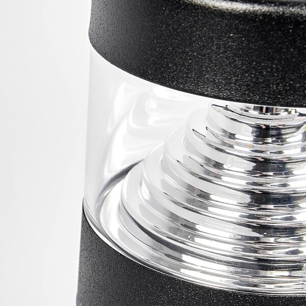 Lampa ogrodowa stojąca LANEA Lindby, czarny, stal szlachetna, nowoczesny