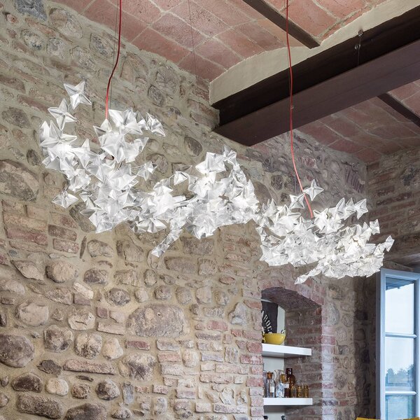 Slamp Lampa wisząca designerska Hanami Suspension, możliwość ściemniania, salon / jadalnia, tworzywo sztuczne, design