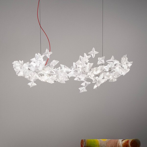 Slamp Lampa wisząca designerska Hanami Suspension, możliwość ściemniania, salon / jadalnia, tworzywo sztuczne, design