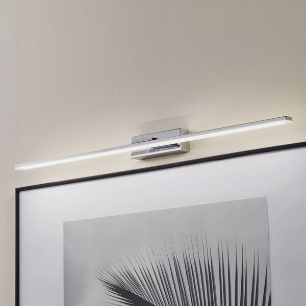 Kinkiet Miroir MCJ, chromowy / srebrny, łazienka, aluminium, nowoczesny