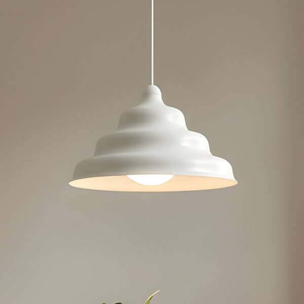 Lampa wisząca designerska Fala ALDEX, możliwość ściemniania, biały / opal, salon / jadalnia, design