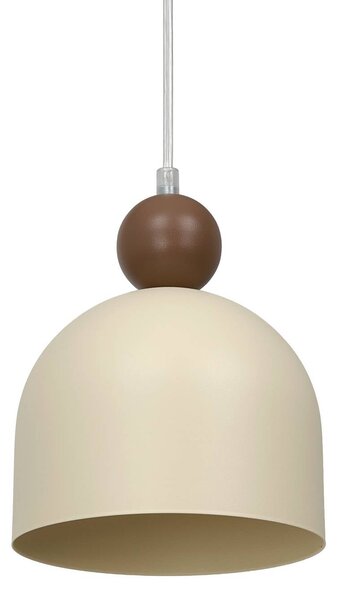 Lampa wisząca Timon Milagro Lighting, możliwość ściemniania, brązowy / rdzawy, salon / jadalnia, metal, nowoczesny