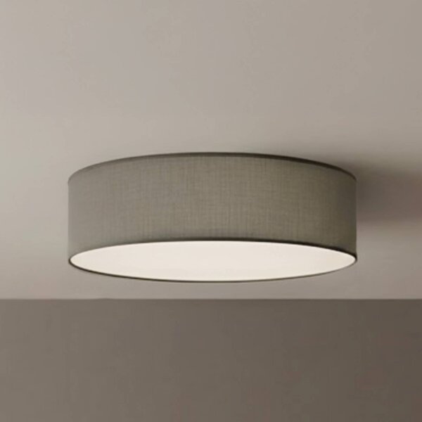 Lampa sufitowa Marshall Milagro Lighting, możliwość ściemniania, aluminiowy / szary / cynkowy, salon / jadalnia, drewno, nowoczesny