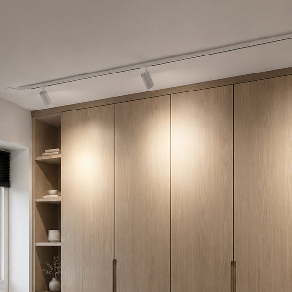 Zestaw szyn Designline Tube Kit 3, 1 m, biały – Antidark