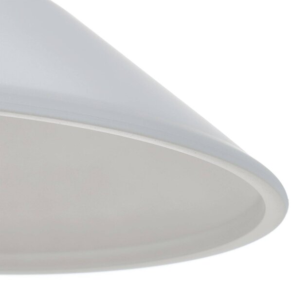 ORION Lampa wisząca szklana LOISA, możliwość ściemniania, biały / opal, salon / jadalnia, szkło, nowoczesny