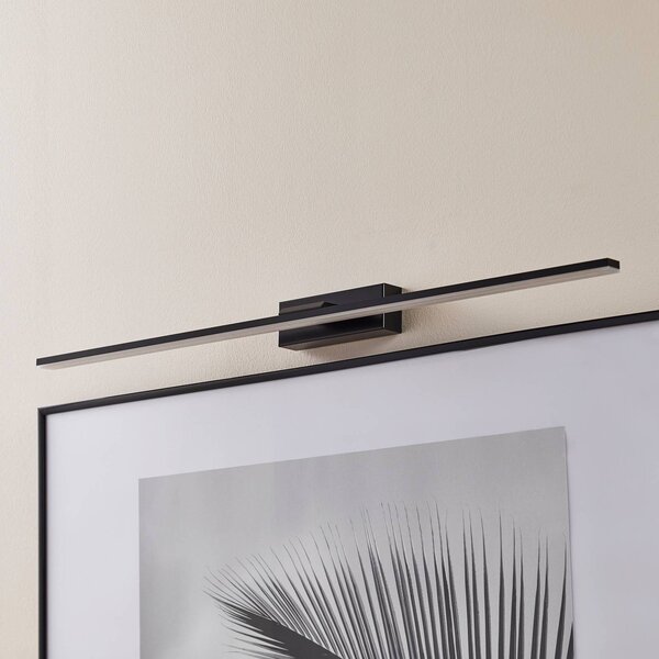 Kinkiet Miroir MCJ, czarny, łazienka, aluminium, nowoczesny