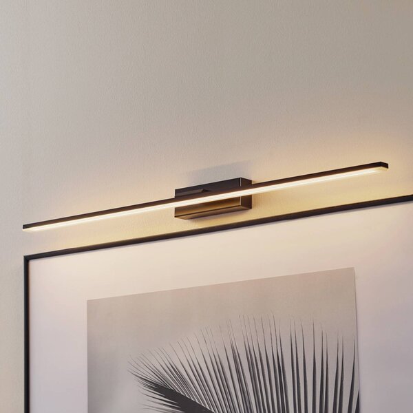 Kinkiet Miroir MCJ, czarny, łazienka, aluminium, nowoczesny