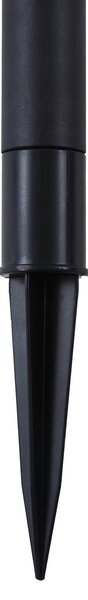 Lampy solarne LED Lindby Lago, zestaw 3, kule, szpikulec, biały Lago, biały / opal, tworzywo sztuczne, nowoczesny