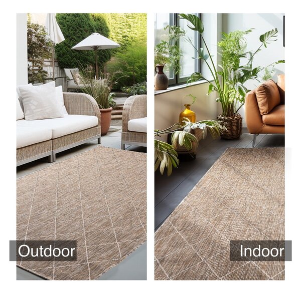 Beżowy dywan odpowiedni na zewnątrz 120x170 cm Zagora – Ayyildiz Carpets
